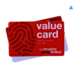 MR Price loyalty benefit card