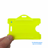 yellow ID card holder EC00019