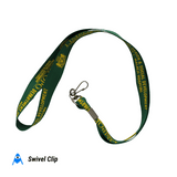 Printed Lanyard with Swivel Clip government