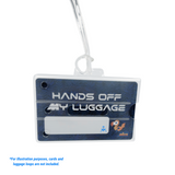 Luggage cardholder with loop tag