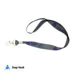 Branded printed NWU lanyard with snap hook