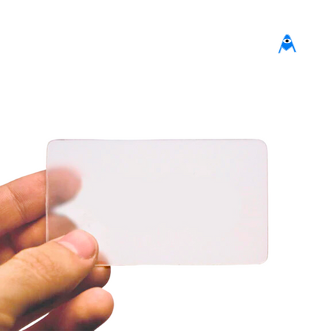 Clear Transparent Plastic Cards