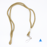 Gold cord lanyard with swivel clip attachment