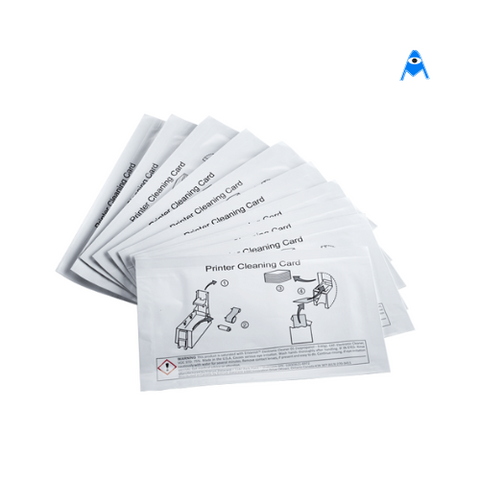 Pack of 10 cleaning cards