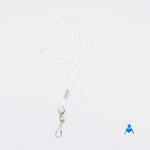 White cord lanyard colour